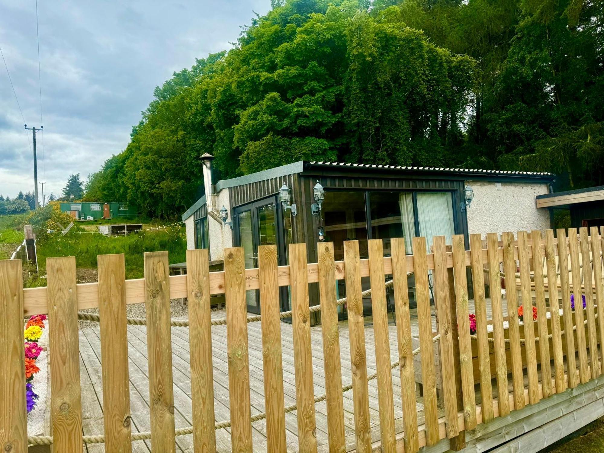 Woodside Cabin Inverness Bagian luar foto